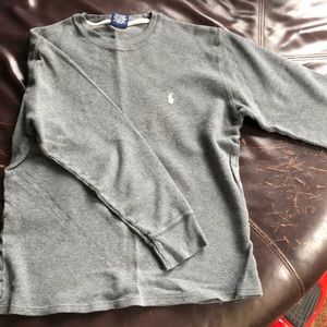 Gray Polo Ralph Lauren long sleeve tee
